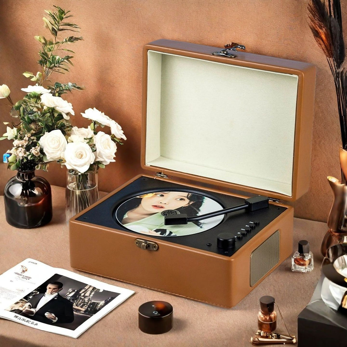 Bluetooth album CD player