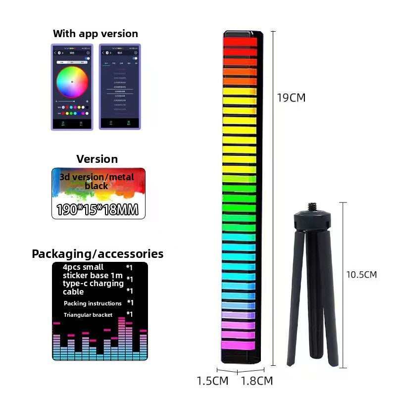 Bluetooth ambient sensing light strip