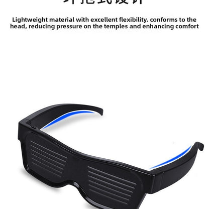 Bluetooth APP Controlled LED Light Up Glasses