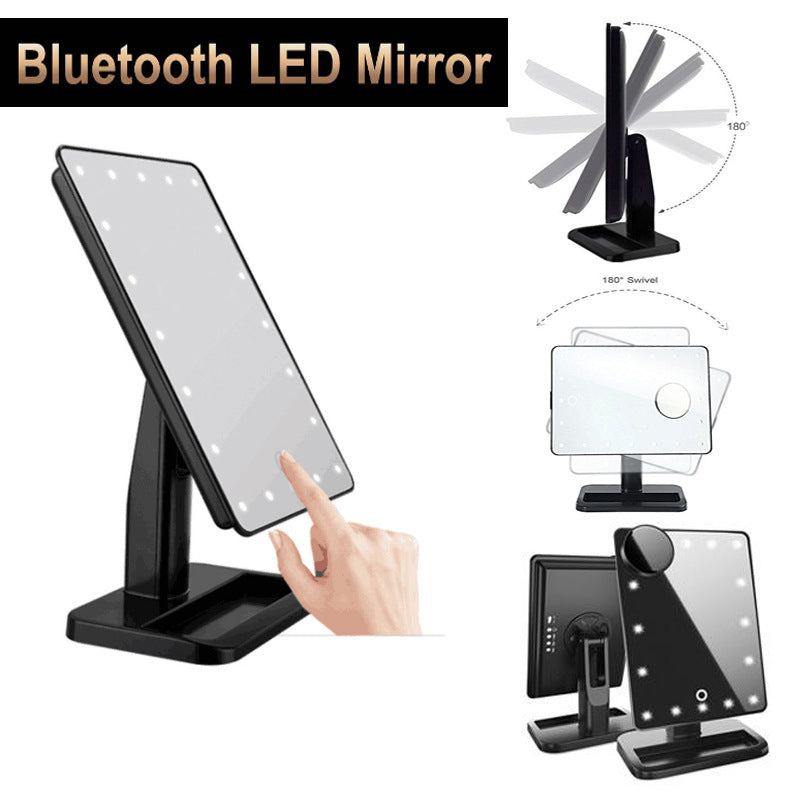 Bluetooth Audio Makeup Mirror