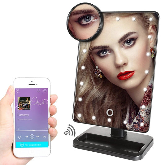 Bluetooth Audio Makeup Mirror