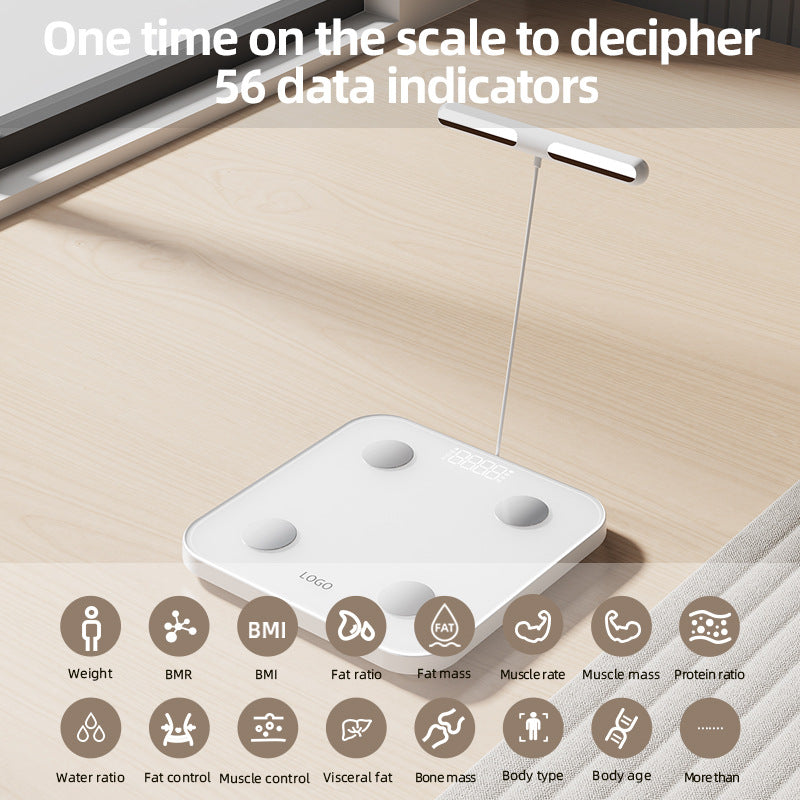Bluetooth Body Composition Scale with 8 Electrodes