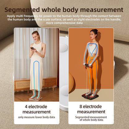 Bluetooth Body Composition Scale with 8 Electrodes