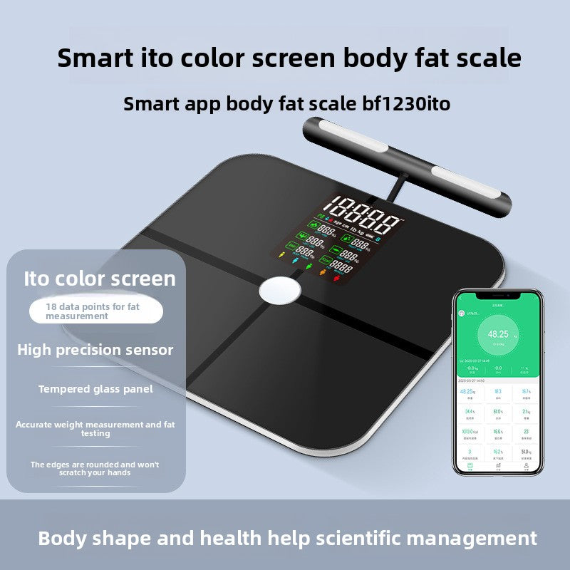 Bluetooth Body Fat Scale with 8 Electrodes