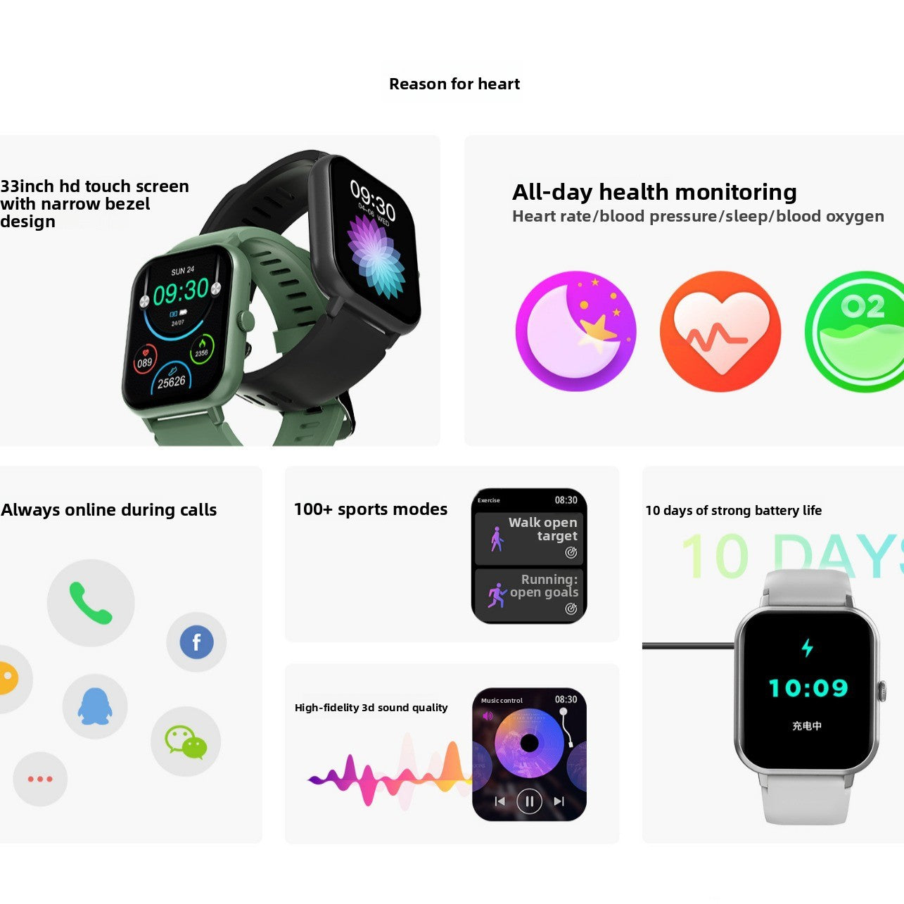 Bluetooth Calling Smart Watch