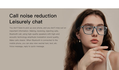 Bluetooth communication fashionable glasses