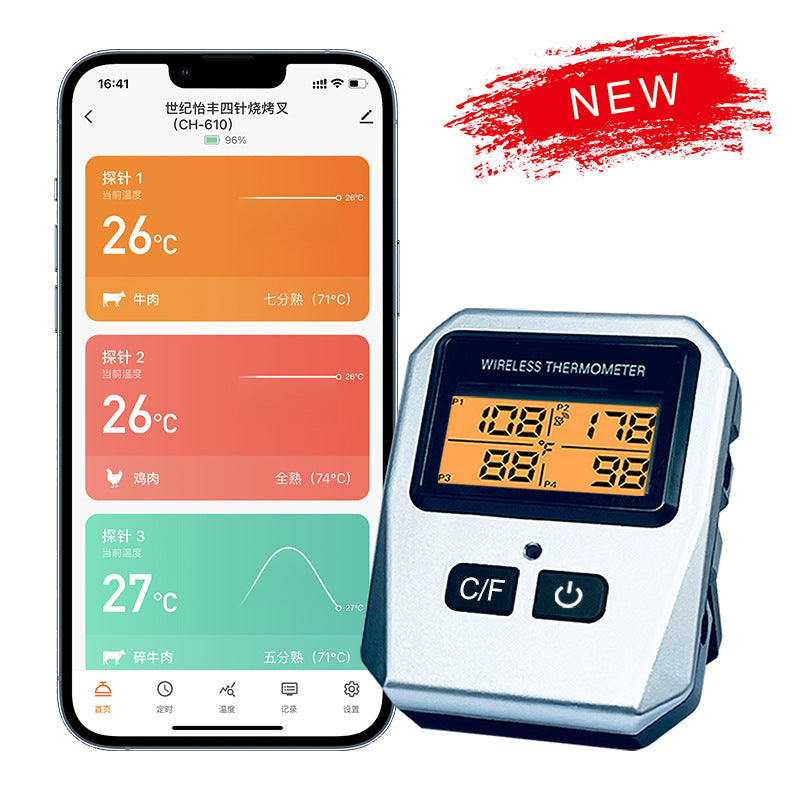 Bluetooth Digital Food Thermometer