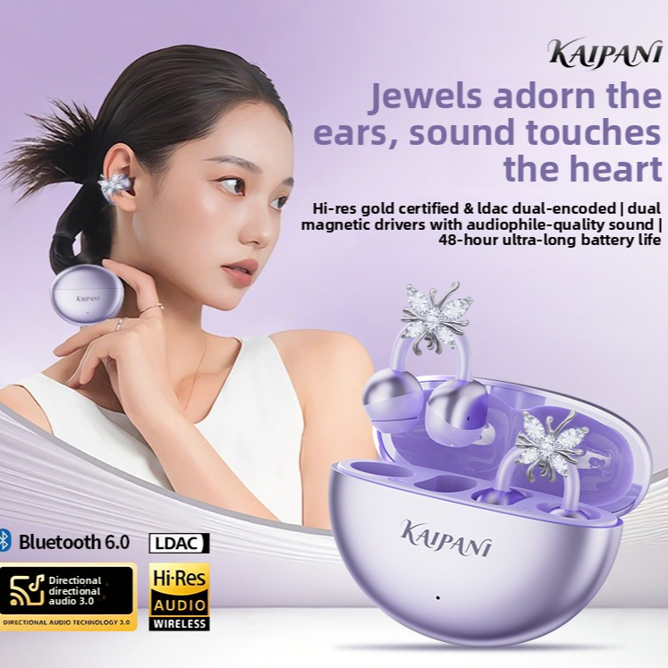 Bluetooth Ear Clip Headphones