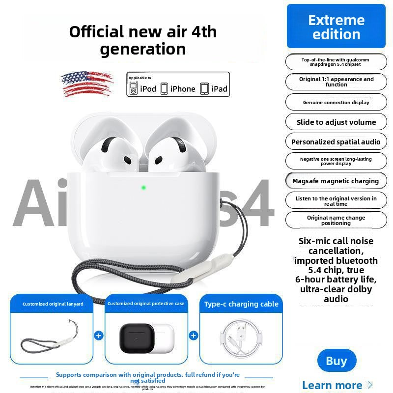 Bluetooth Earphones AirPods 4