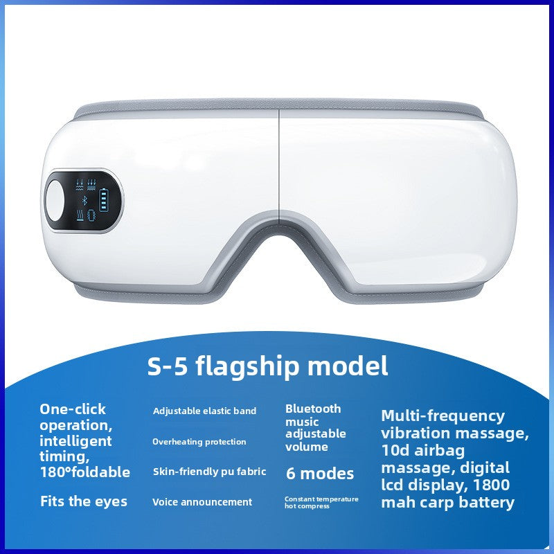 Bluetooth Eye Massager with Heat Therapy