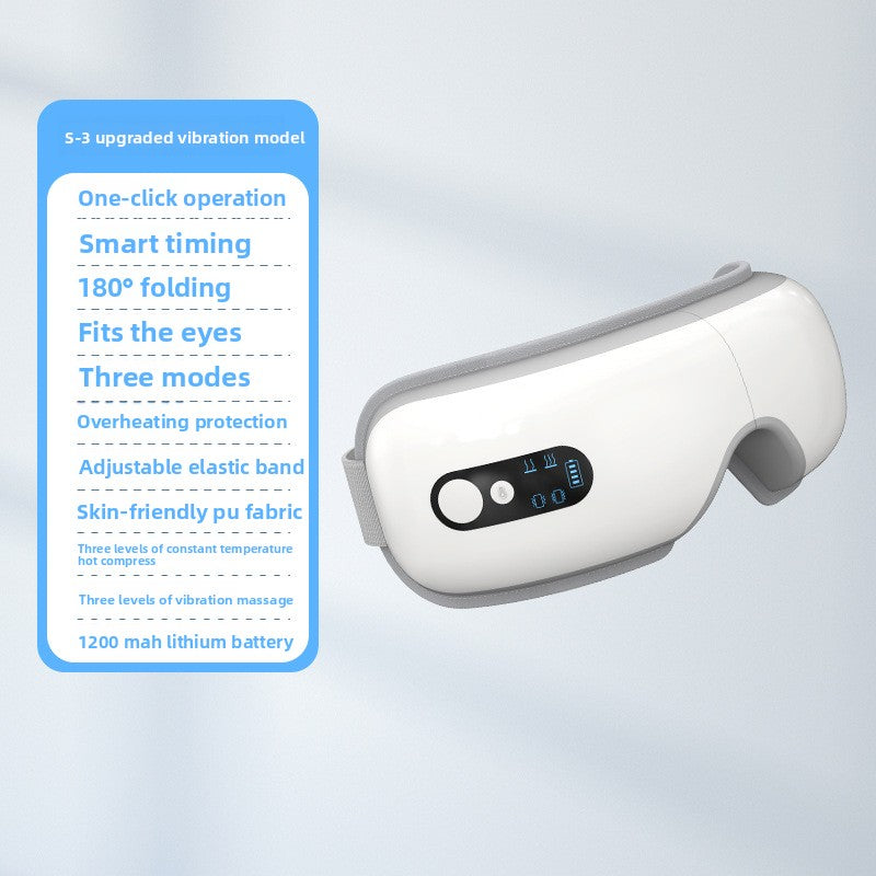 Bluetooth Eye Massager with Heat Therapy