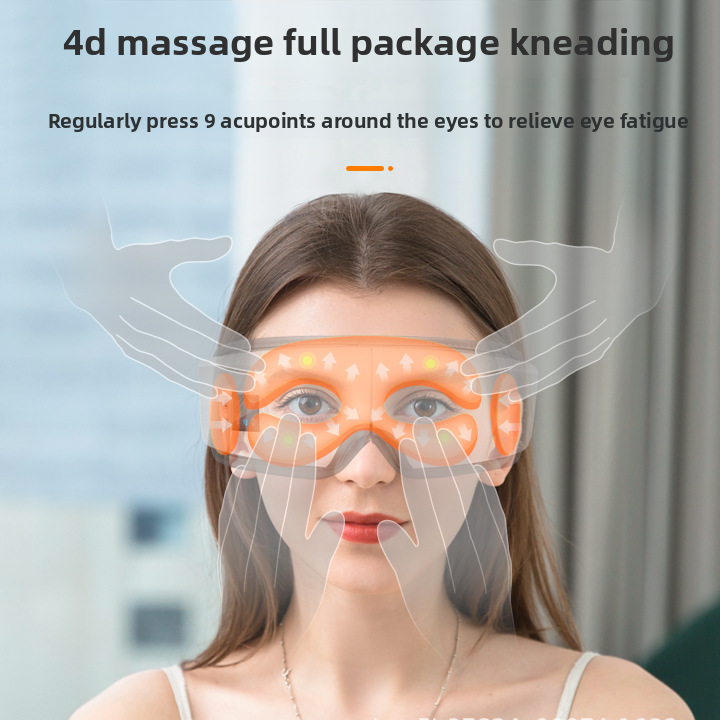 Bluetooth Eye Massager with Hot Compress and Air Pressure