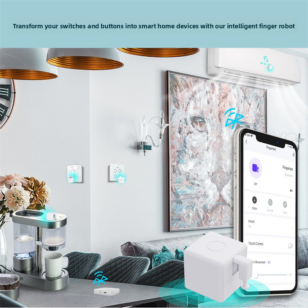 Bluetooth Finger Touch Smart Home Robot