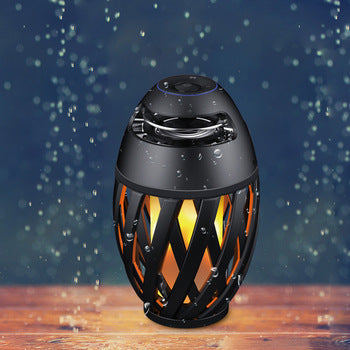 Bluetooth flame light speaker