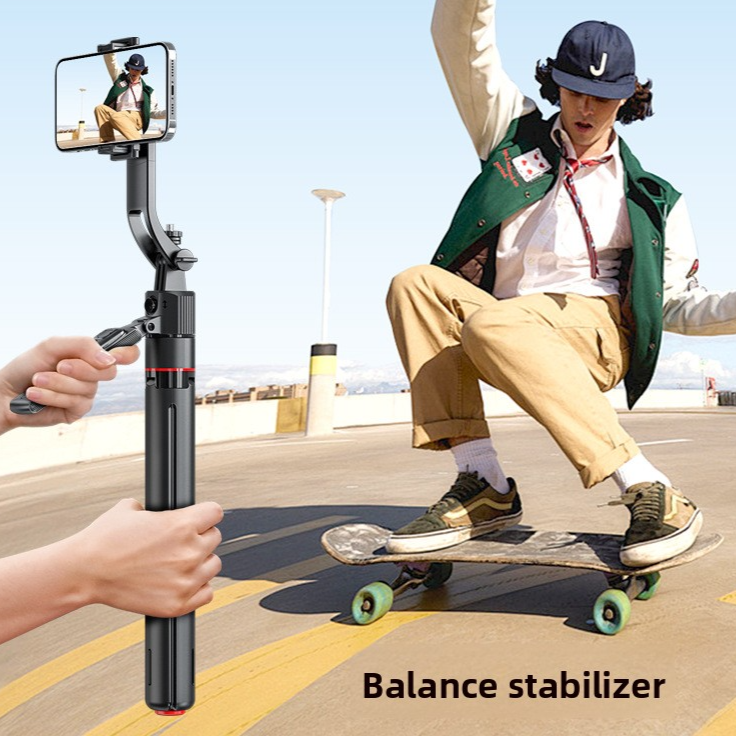 Bluetooth Gimbal Selfie Stick with Auto Tripod