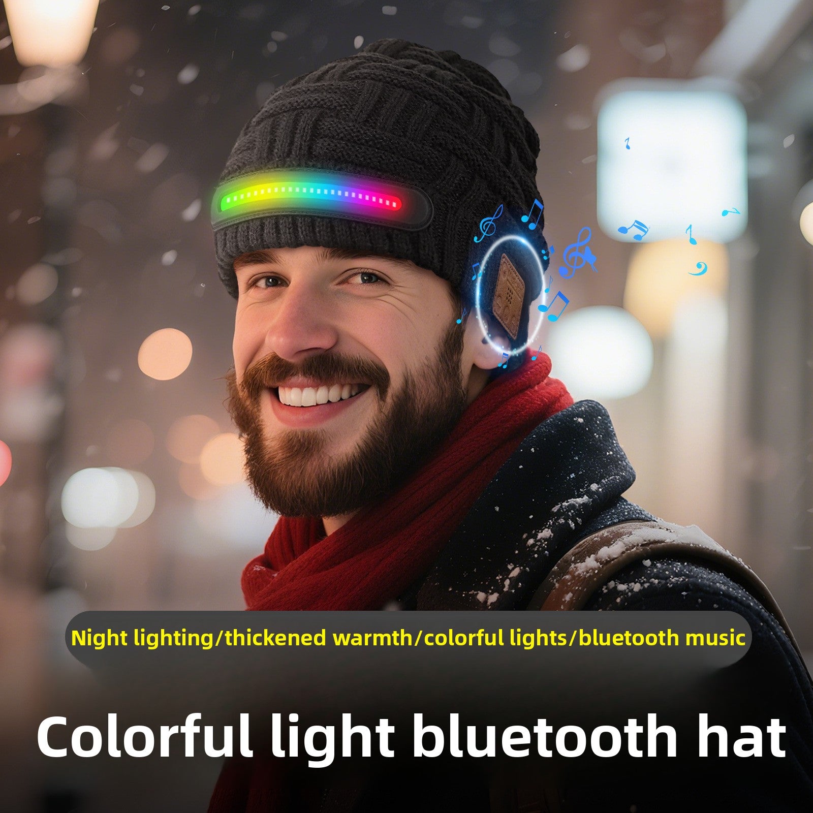 Bluetooth headphone cap