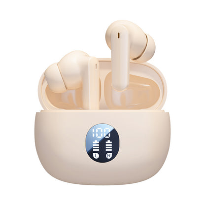 Bluetooth headphones with digital display