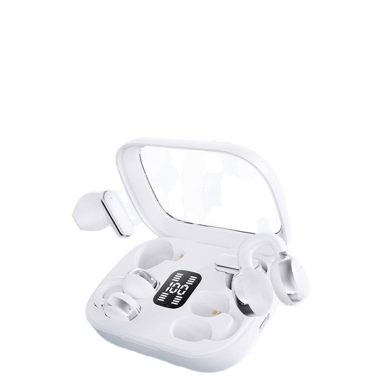 Bluetooth headset ear clip semi-in-ear