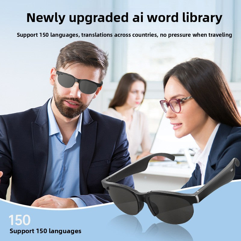 Bluetooth headset glasses