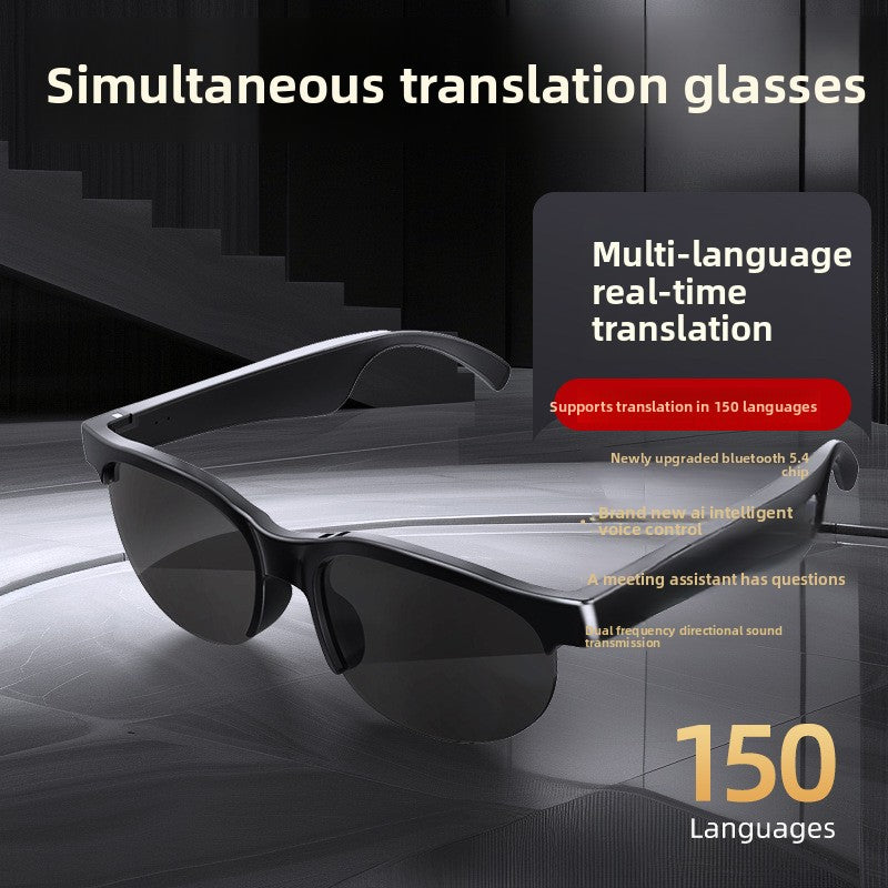 Bluetooth headset glasses