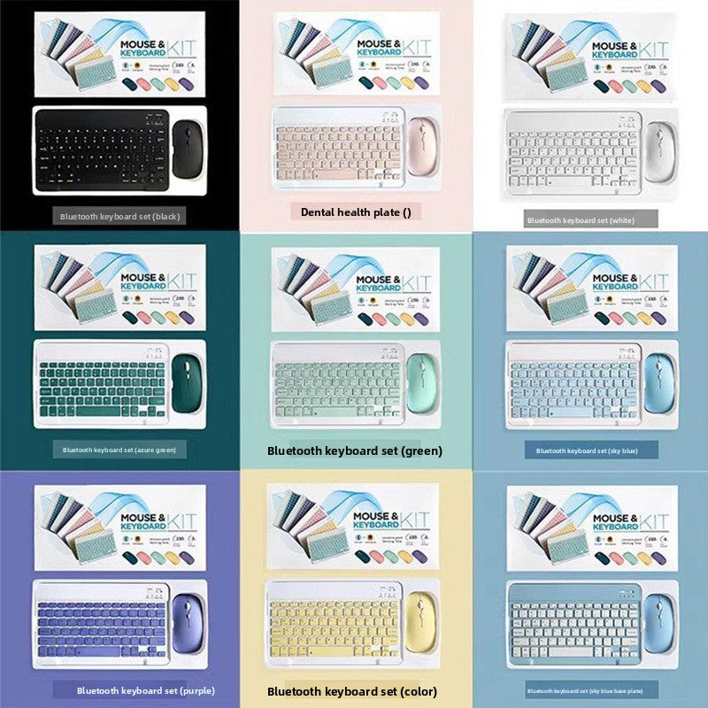 Bluetooth Keyboard Set