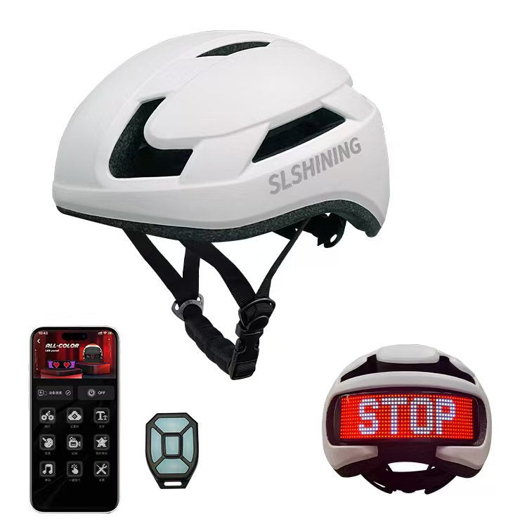 Bluetooth LED Display Motorcycle Helmet