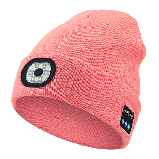Bluetooth LED Light Up Knitted Hat with Music