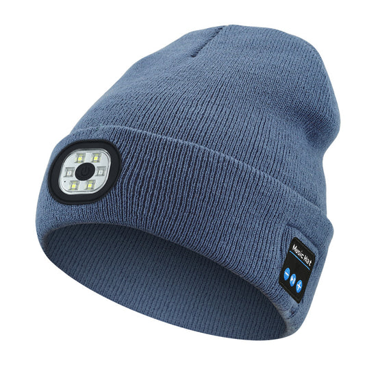 Bluetooth LED Light Up Knitted Hat with Music