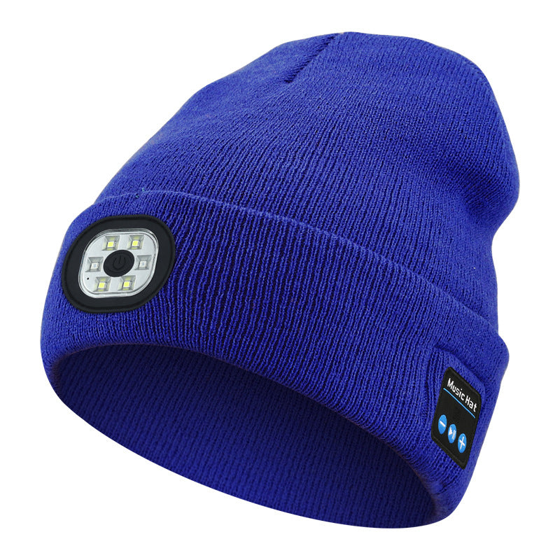 Bluetooth LED Light Up Knitted Hat with Music
