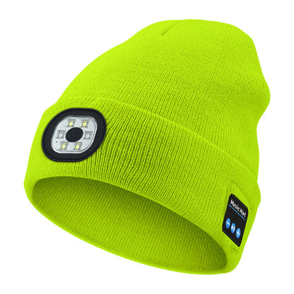 Bluetooth LED Light Up Knitted Hat with Music