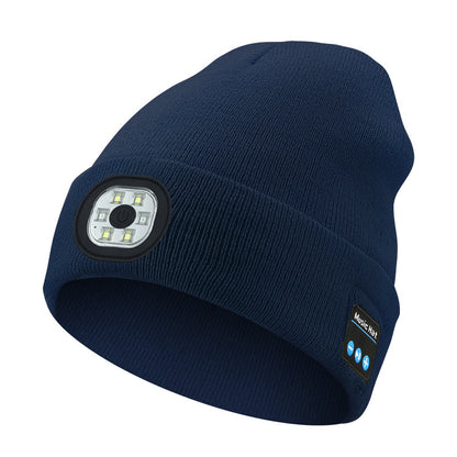 Bluetooth LED Light Up Knitted Hat with Music