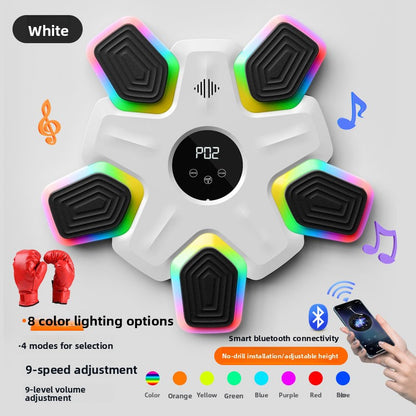 Bluetooth LED Music Boxing Target with Rechargeable Battery