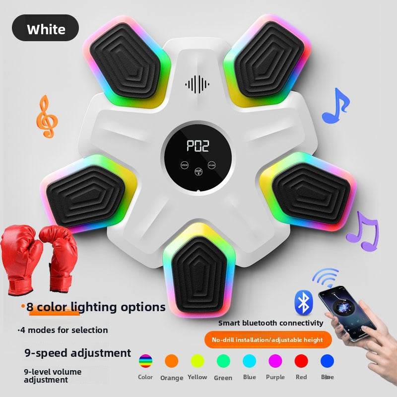 Bluetooth LED Music Boxing Target with Rechargeable Battery