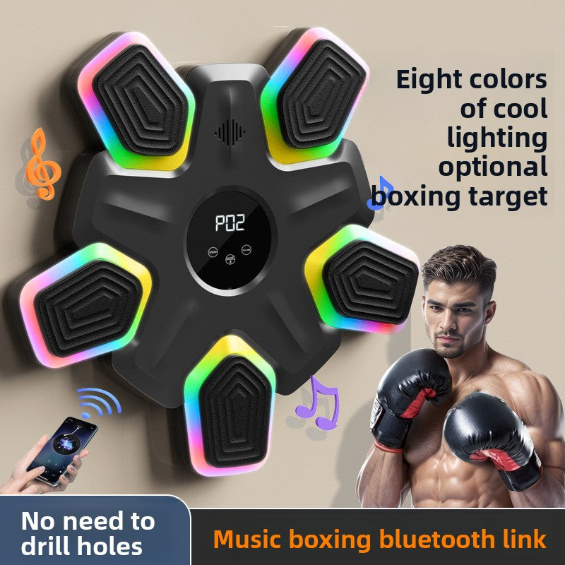 Bluetooth LED Music Boxing Target with Rechargeable Battery