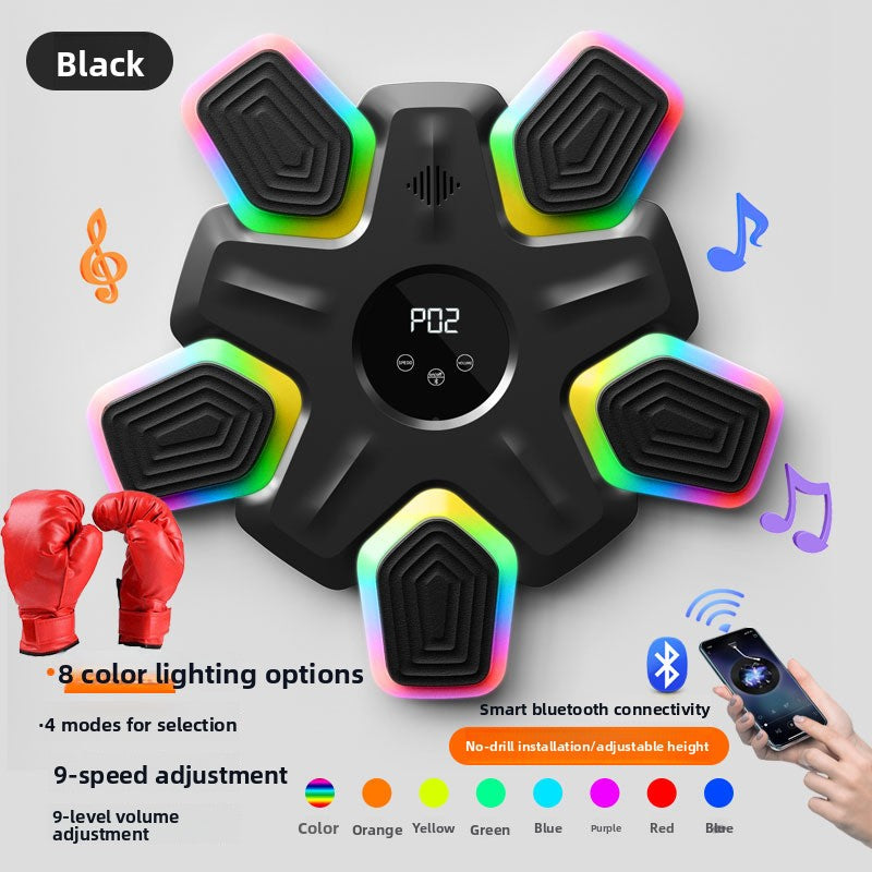 Bluetooth LED Music Boxing Target with Rechargeable Battery