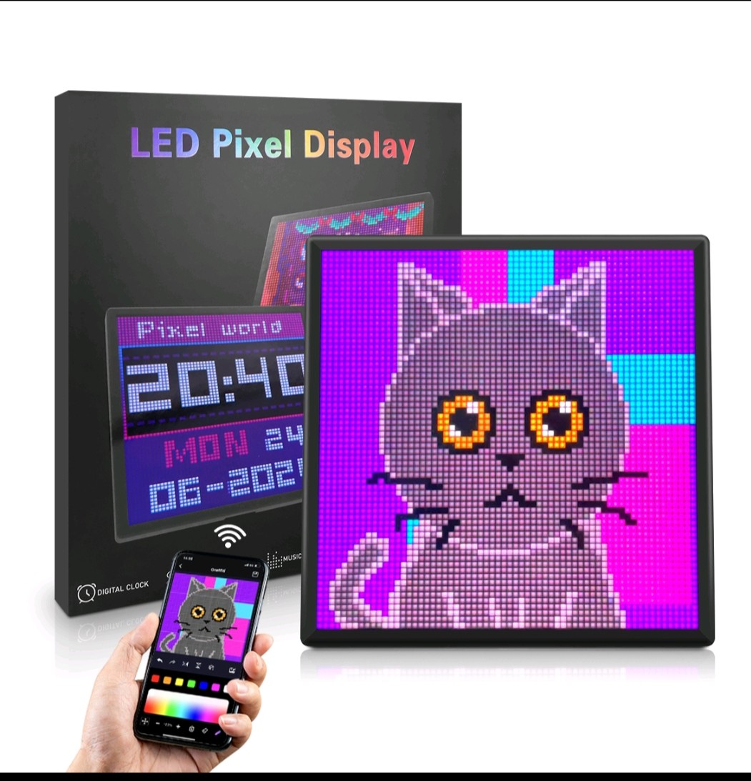 Bluetooth LED Pixel Photo Frame