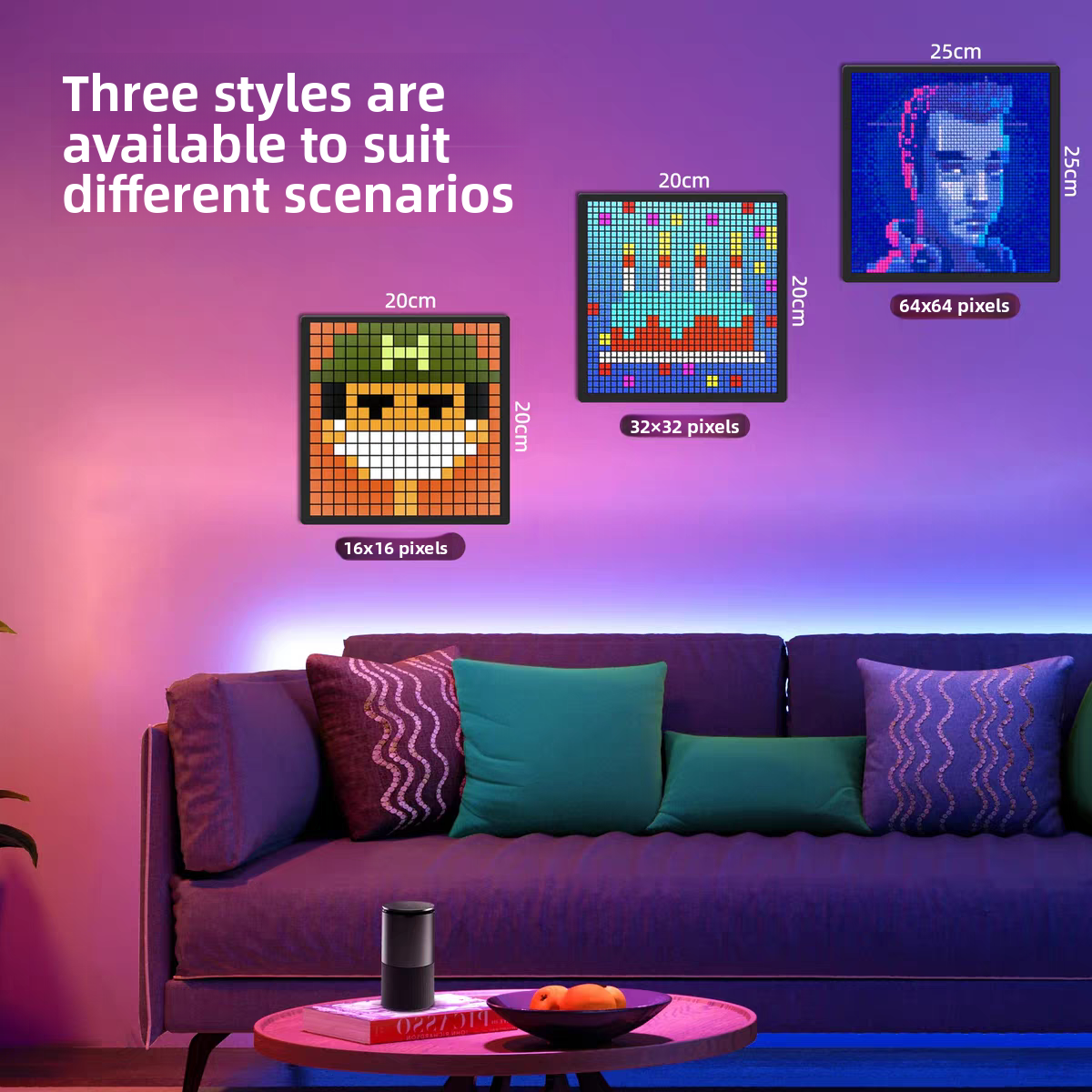 Bluetooth LED Pixel Photo Frame