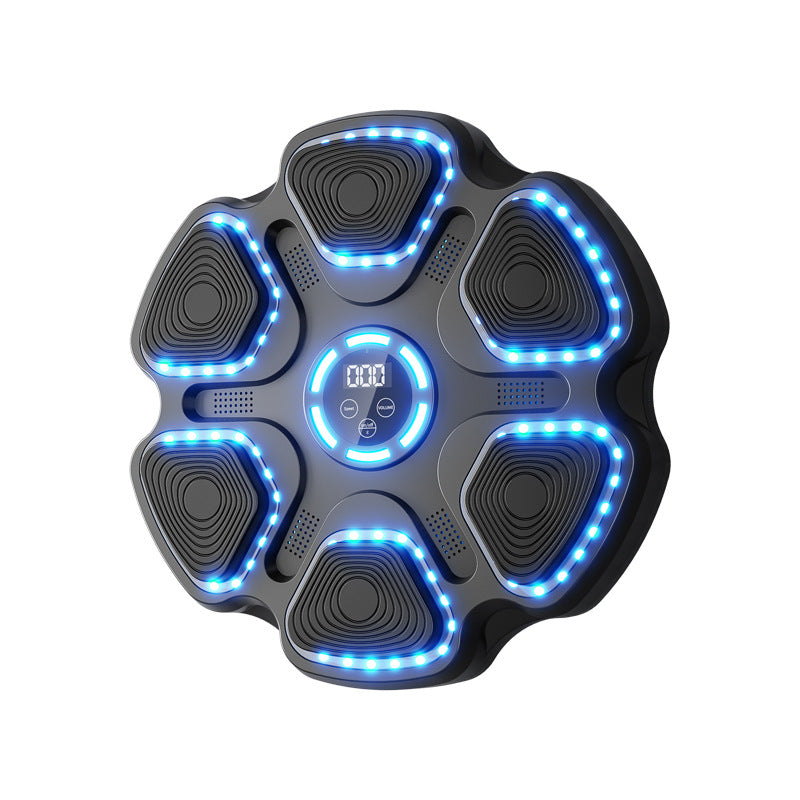 Bluetooth Music Boxing Target with Adjustable Light for Home Fitness