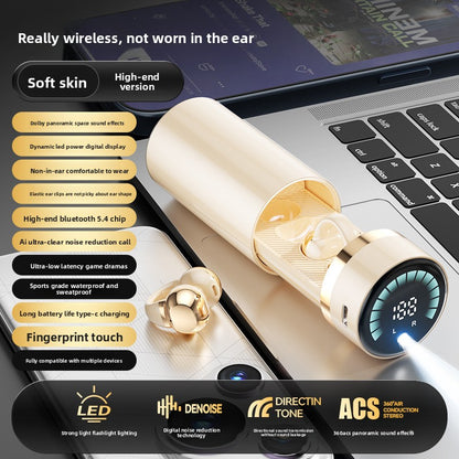 Bluetooth Noise Reduction Flashlight Headset