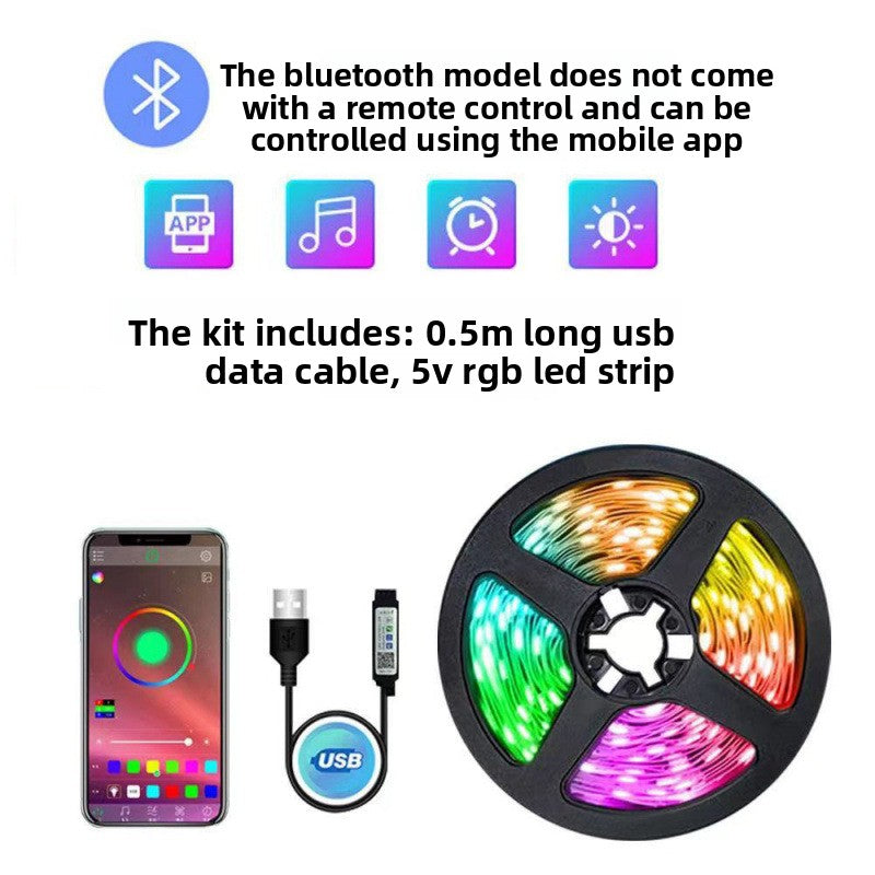 Bluetooth RGB LED Light Strip
