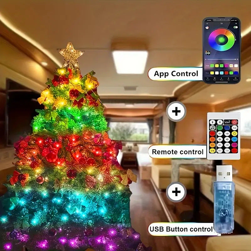 Bluetooth RGB LED String Lights