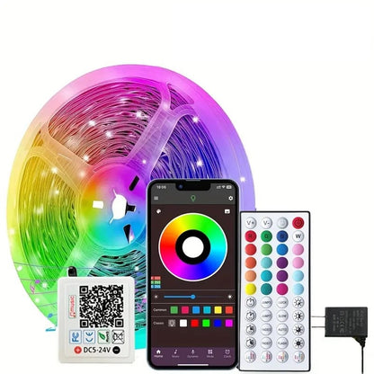 Bluetooth RGB LED Strip with Music Sync