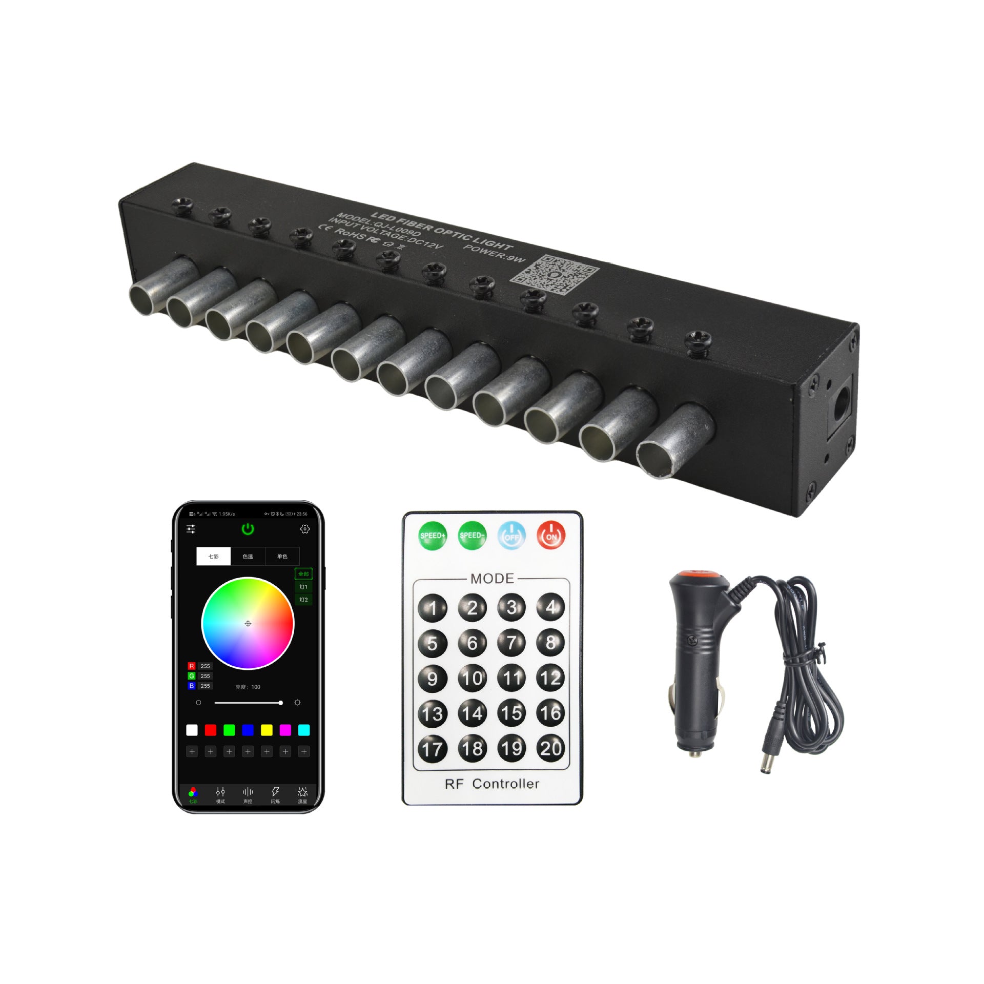 Bluetooth RGB Meteor Light with App Control
