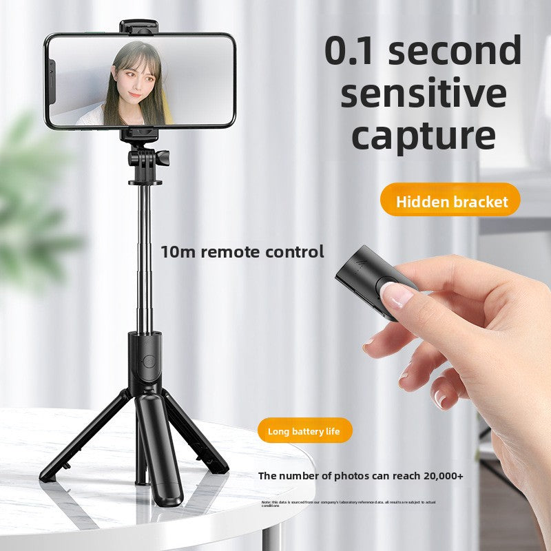 Bluetooth Selfie Stick with Tripod and Fill Light