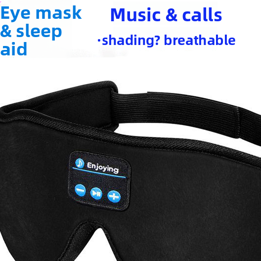 Bluetooth Sleep Eye Mask with Music and Calls
