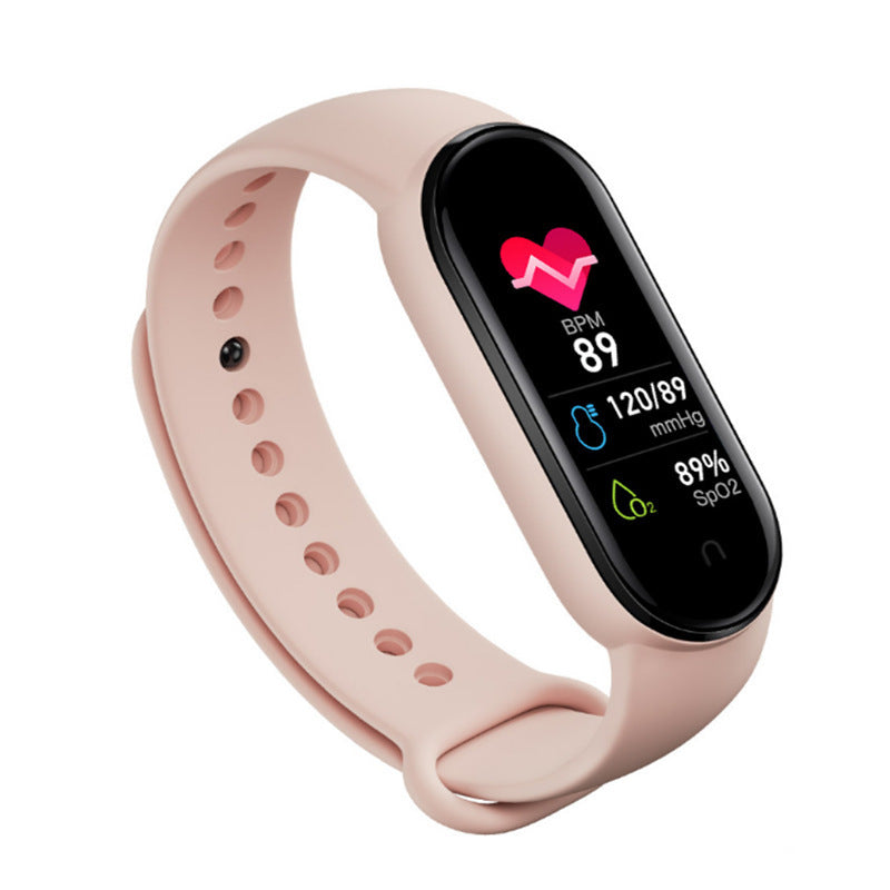 Bluetooth Smart Bracelet with Heart Rate and Blood Oxygen Monitoring