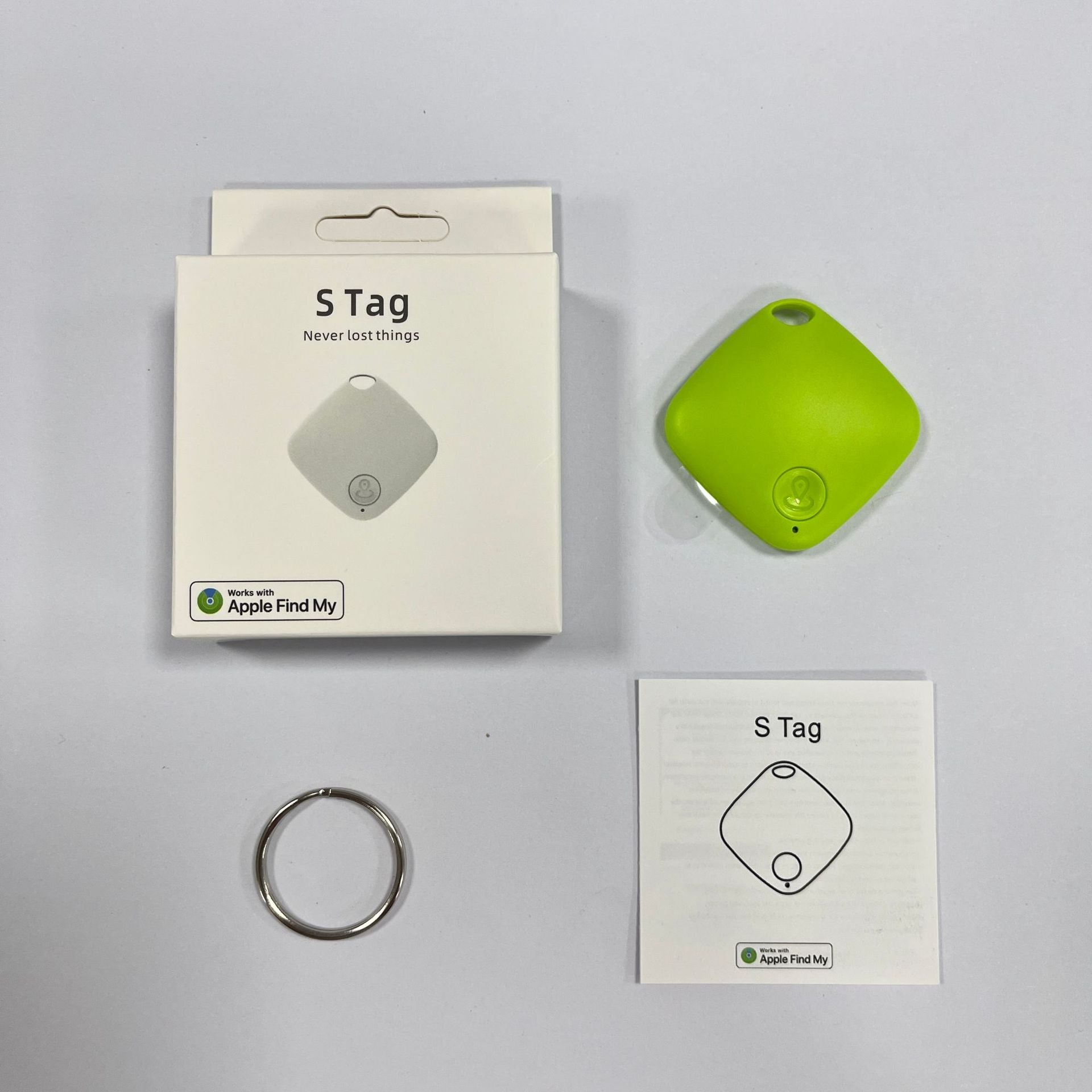 Bluetooth Smart Tracker Find My Compatible Locator