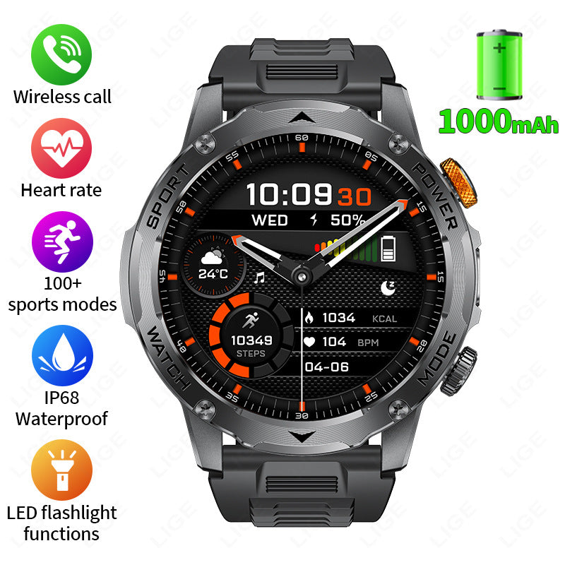 Bluetooth Smart Watch with Health Monitoring
