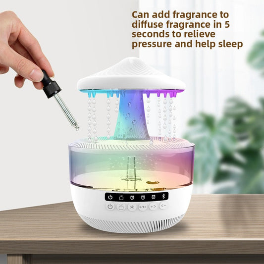 Bluetooth Speaker Aromatherapy Diffuser with Colorful Lights