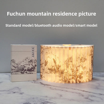 Bluetooth speaker charging desk lamp